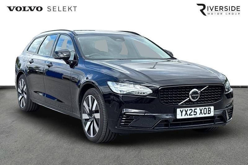 Black Used 2025 Volvo V90 Plus Estate | £43,795 (Expensive) - Image 1/4