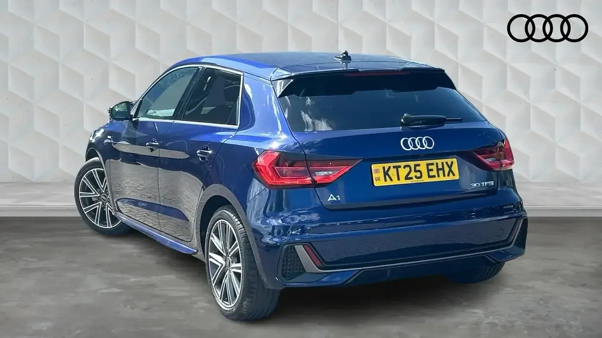 Used Audi A1 Sportback S-Line 116 HP (85 kW) 2025 Blue Hatchback