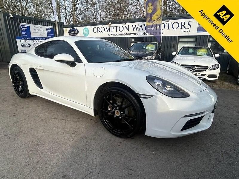 Used Porsche 718 Cayman 300 HP (220 kW) 2018 White Coupe