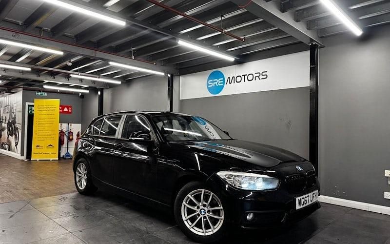 Used BMW 118 Comfort Edition 136 HP (100 kW) 2017 Black Hatchback