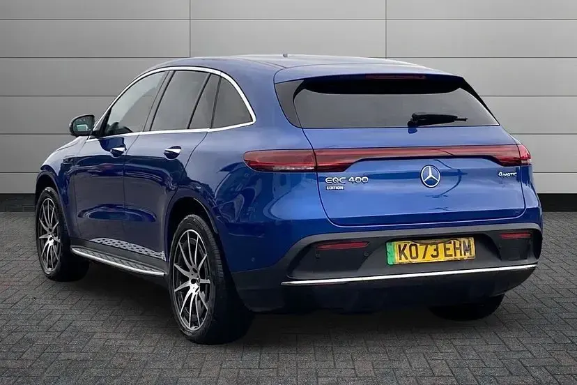 Used Mercedes EQC400 AMG line 300 kW (408 HP) 2023 Spectral blue SUV