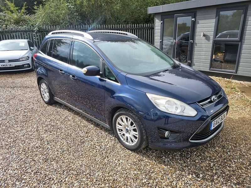 Blue Used 2012 Ford Grand C-Max Titanium MPV | £3,795 (Fair price) - Image 1/4