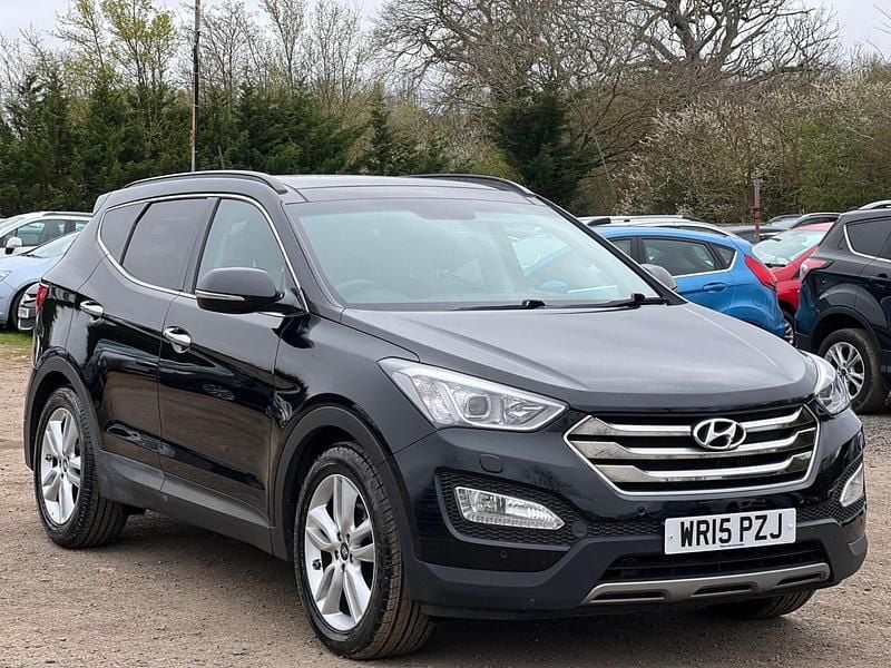 Used Hyundai Santa Fe Premium SE 2015 Black SUV