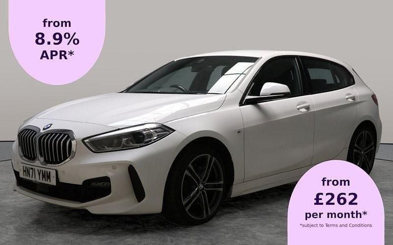 White Used 2021 BMW 118 M Sport Hatchback | £19,048 (Fair price) - Image 1/2