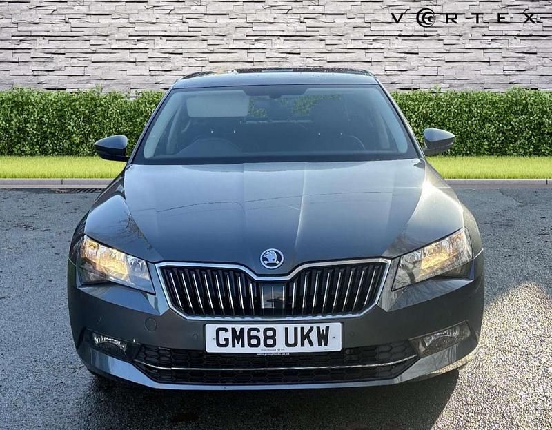 Used Skoda Superb SE Technology 150 HP (110 kW) 2019 Grey Hatchback