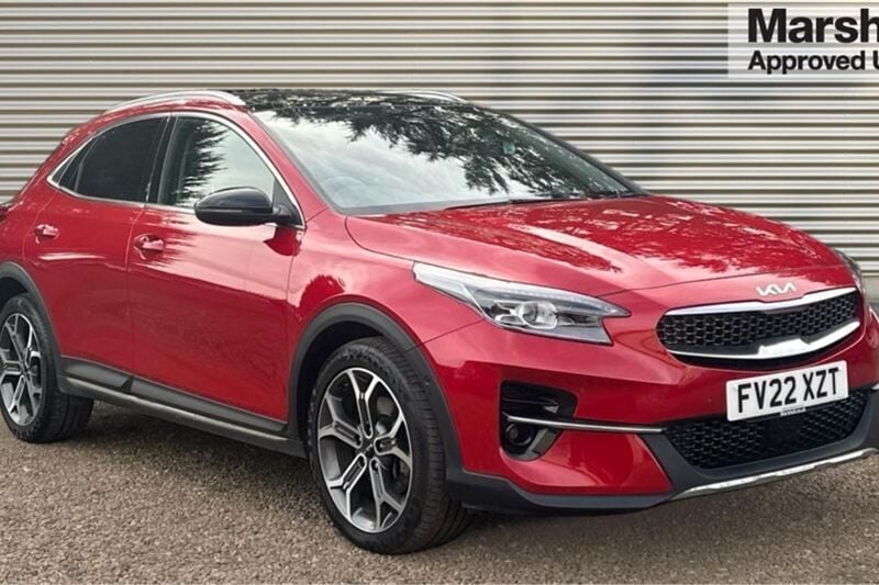 Red Used 2022 Kia XCeed 4 SUV | £16,397 (Good price) - Image 1/4