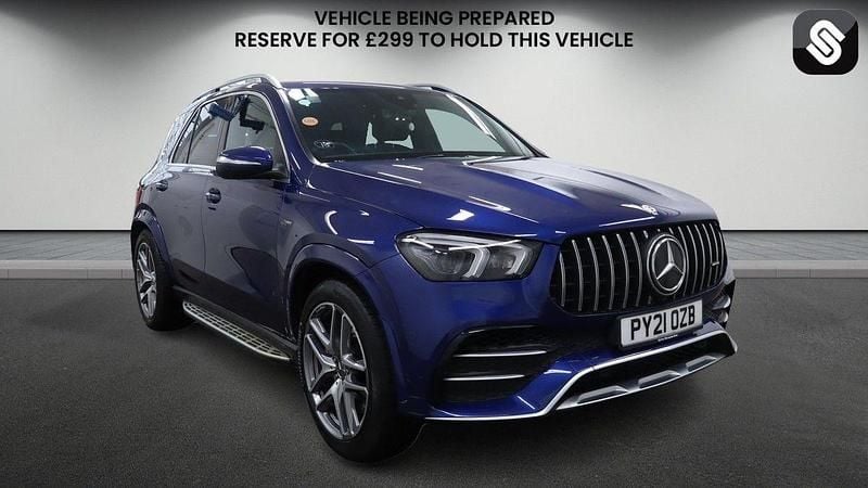 Used Mercedes GLE53 AMG AMG 2021 Brilliant blue SUV