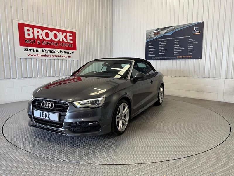 Used Audi A3 Cabriolet S-Line 2015 Grey Cabriolet