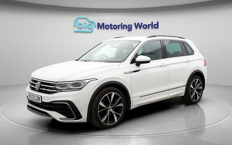 Used VW Tiguan R-line 150 HP (110 kW) 2023 White SUV