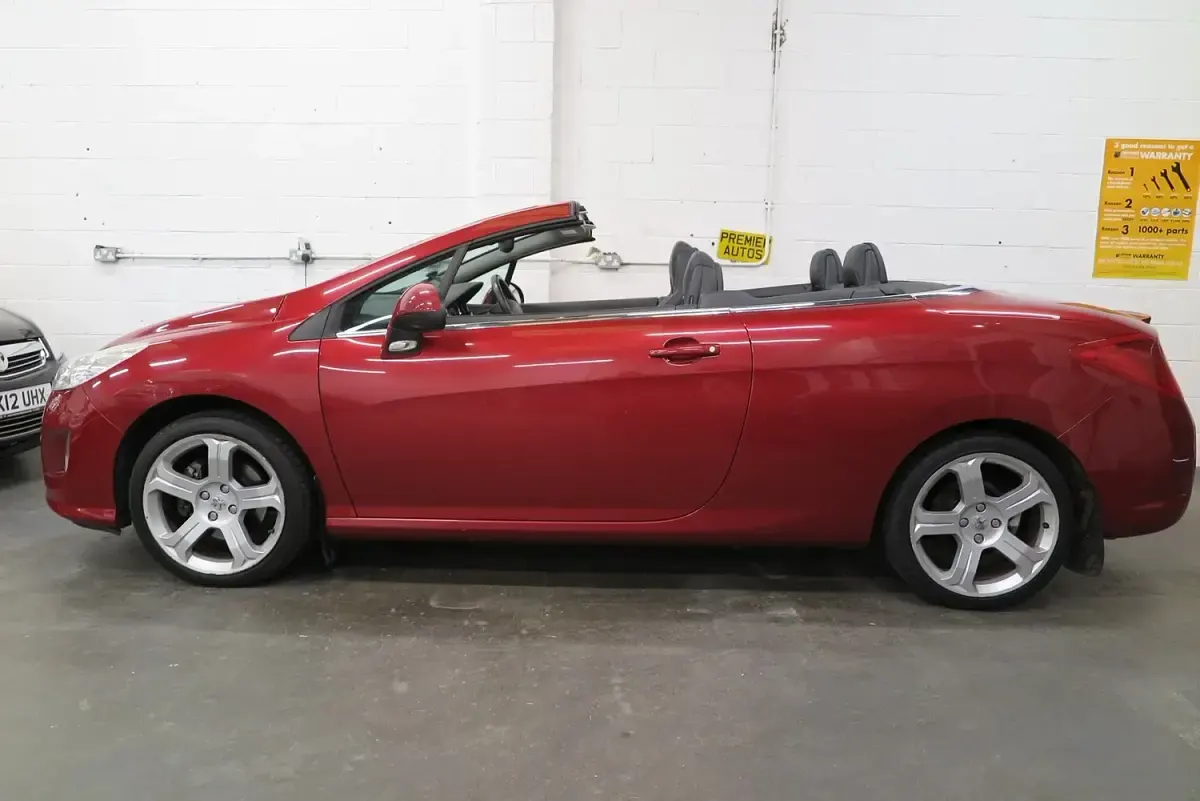 Used Peugeot 308 CC GTi 2009 Red Cabriolet
