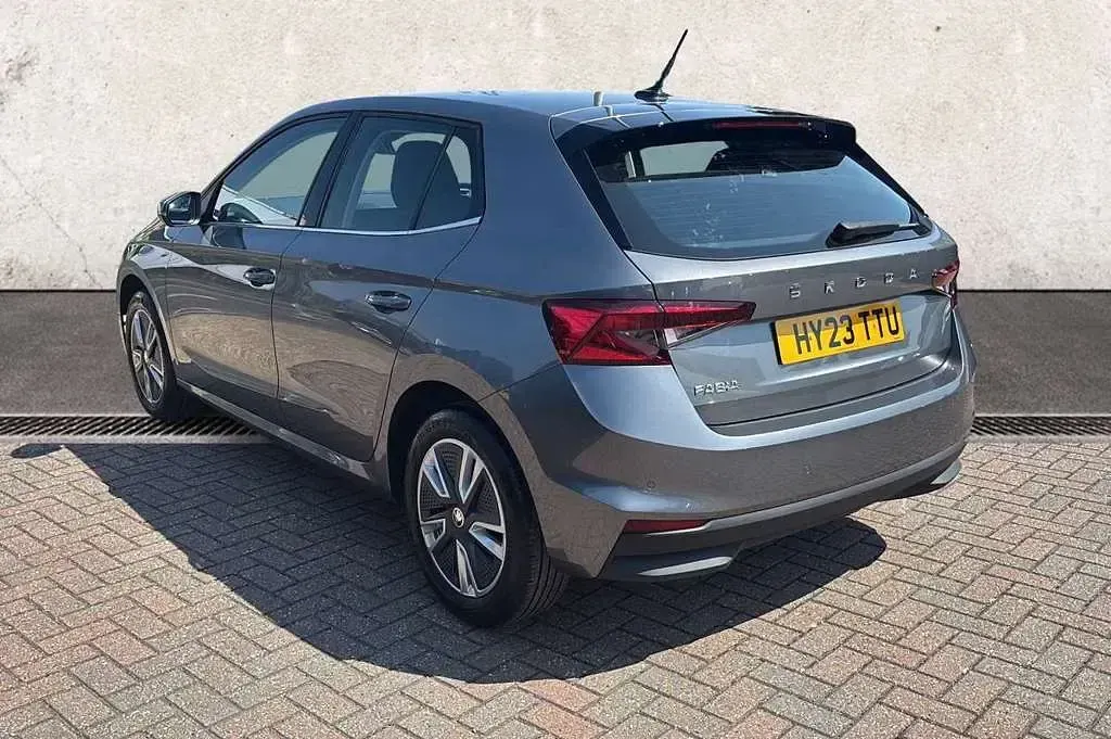 Used Skoda Fabia SE L 108 HP (79 kW) 2023 Grey Hatchback