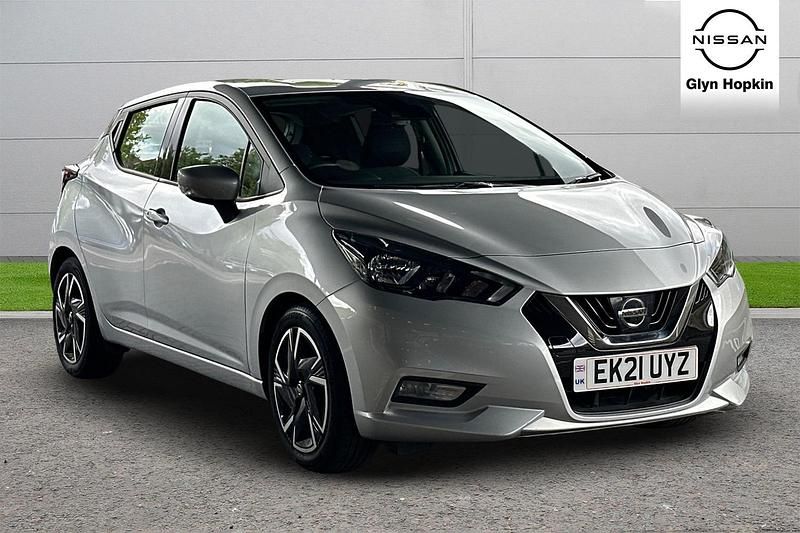 Silver Used 2021 Nissan Micra Acenta Hatchback | £10,984 (Fair price) - Image 1/4