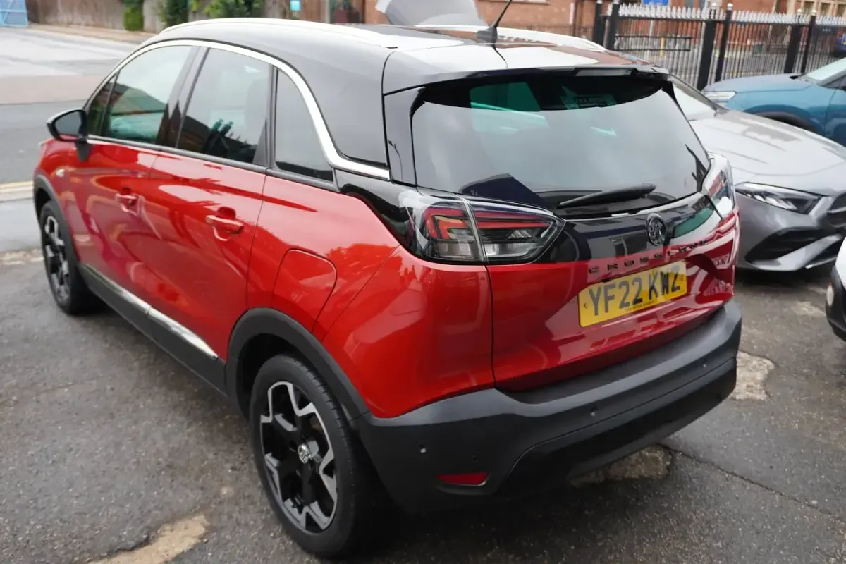 Used Vauxhall Crossland Ultimate 110 HP (80 kW) 2022 Red SUV