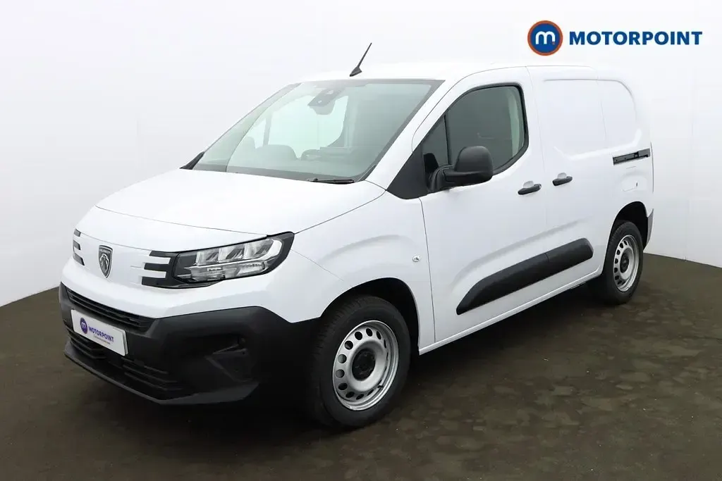 Ny Peugeot Partner 2025 Vit Minibuss