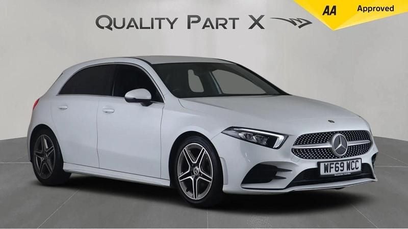 White Used 2020 Mercedes A200 AMG line Hatchback | £12,740 (Super price) - Image 1/4