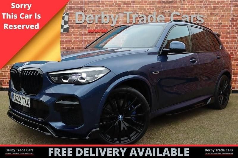Blue Used 2022 BMW X5 M Sport SUV | £36,990 (Super price) - Image 1/4