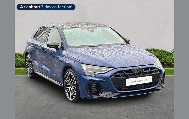 Used Audi S3 Sportback Design 333 HP (244 kW) 2024 Blue Hatchback