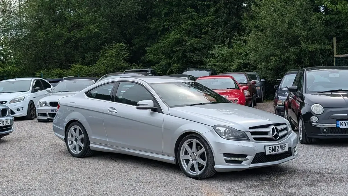 Used Mercedes C220 AMG 2012 Silver Coupe