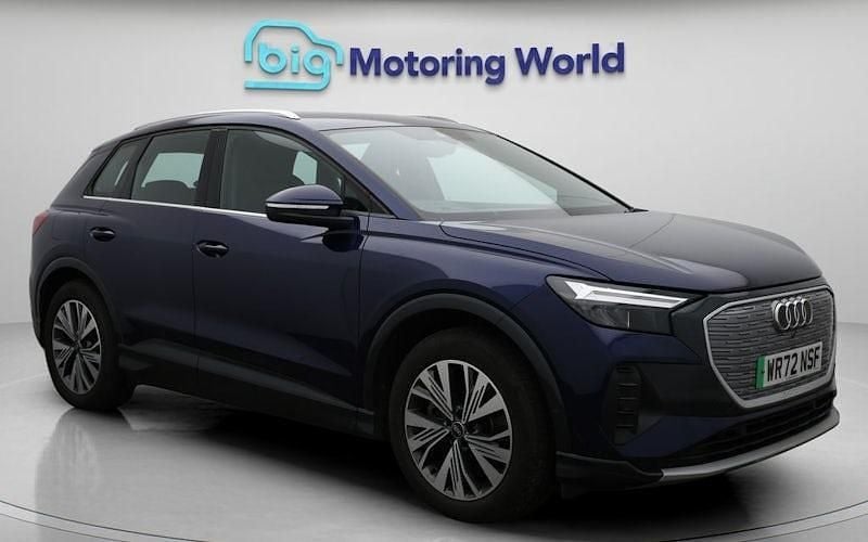 Used 2023 Audi Q4 e-tron Sport SUV | £22,500 (Good price) - Image 1/4