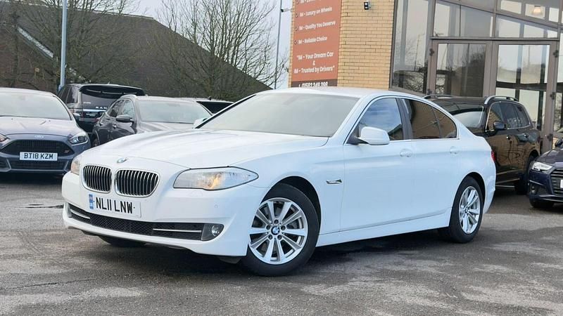 Used BMW 520 2011 White Sedan