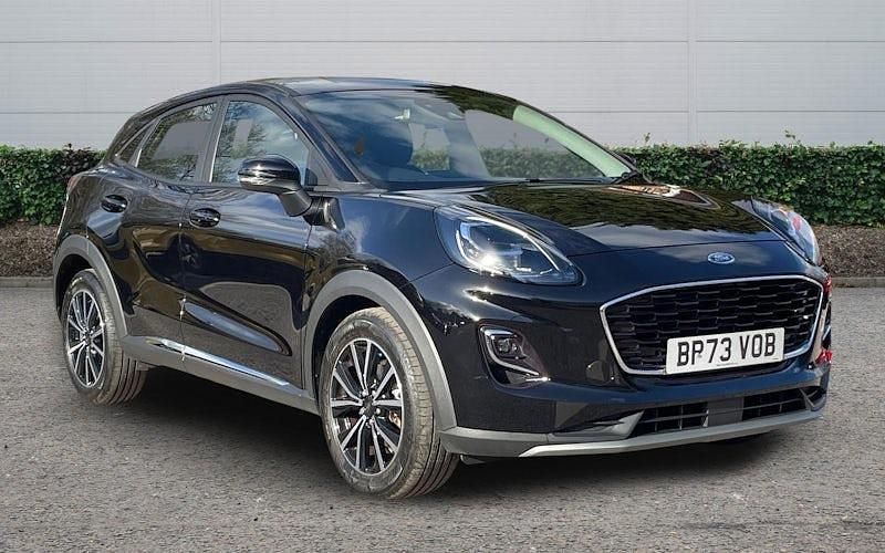Used Ford Puma Titanium 125 HP (91 kW) 2023 Black SUV