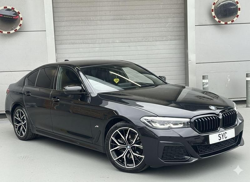 Used BMW 520 M Sport 2022 Black Sedan
