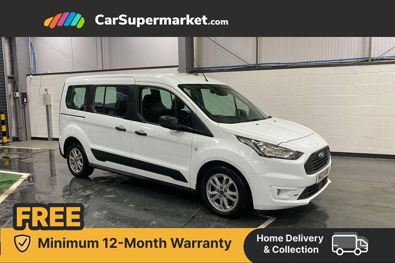 White Used 2021 Ford Grand Tourneo Connect Zetec MPV | £14,497 (Good price) - Image 1/4