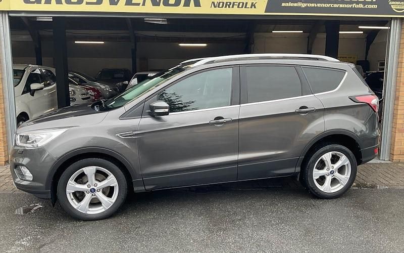 Used Ford Kuga Titanium X 120 HP (88 kW) 2018 Grey SUV