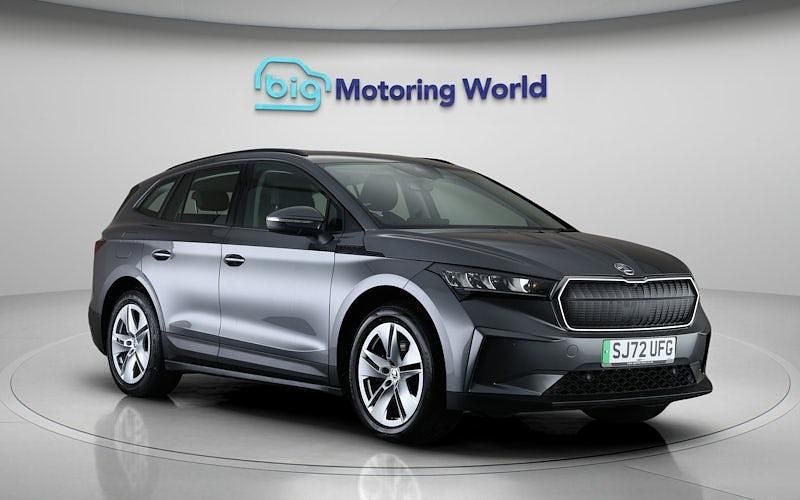 Used Skoda Enyaq iV ecoSuite 150 kW (204 HP) 2022 Grey SUV
