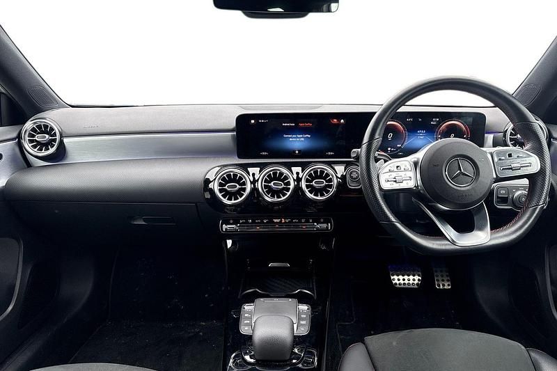 Used Mercedes A250 AMG Line Premium 218 HP (160 kW) 2020 White Hatchback