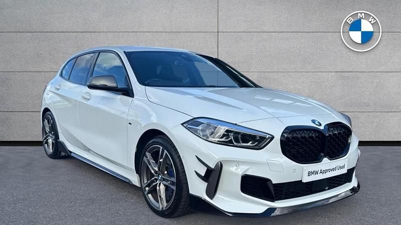 Used BMW M135 Shadowline 306 HP (225 kW) 2023 White Hatchback
