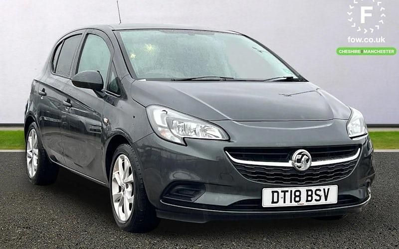 Used Vauxhall Corsa Sport 90 HP (66 kW) 2018 Grey Hatchback