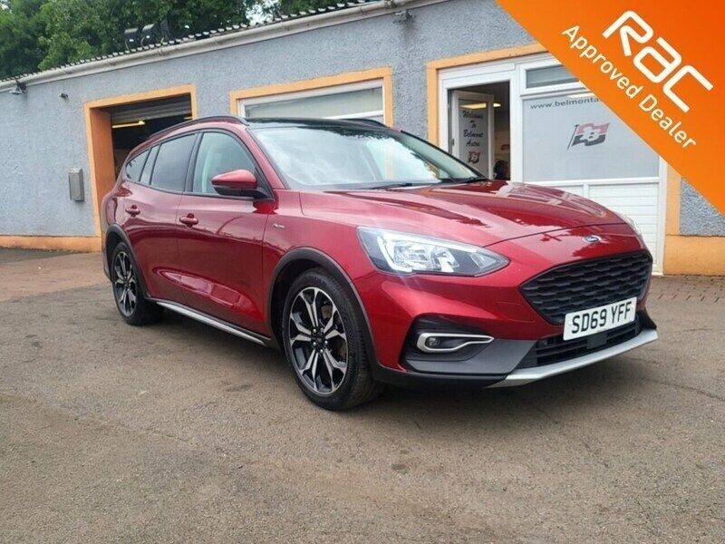 Red Used 2020 Ford Focus Active X Estate | £10,499 (Good price) - Image 1/4