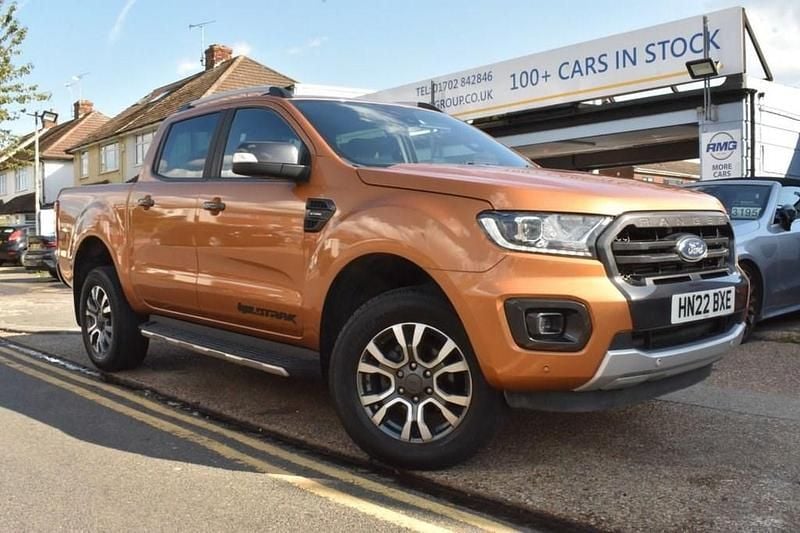 Used Ford Ranger Wildtrack 213 HP (156 kW) 2022 Orange Pickup
