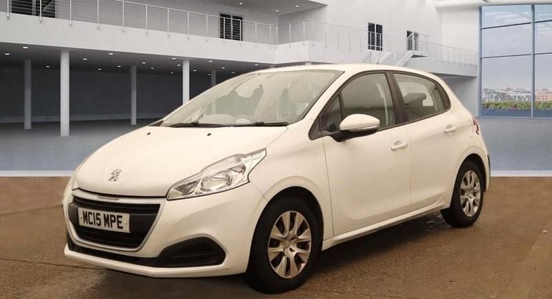 Usado Peugeot 208 Access 68 HP (50 kW) 2015 Branco Citadino
