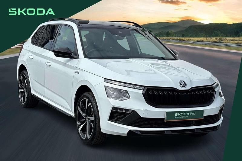 White Used 2024 Skoda Kamiq Monte Carlo SUV | £23,599 (Expensive) - Image 1/4