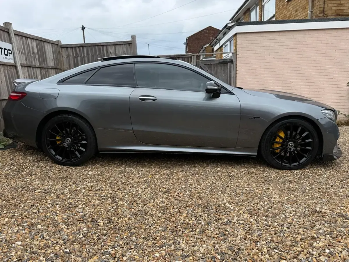 Used Mercedes E220 AMG Line Premium Plus 2018 Grey Coupe