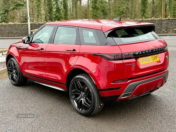 Used Land Rover Range Rover evoque R-Dynamic 2019 Red SUV