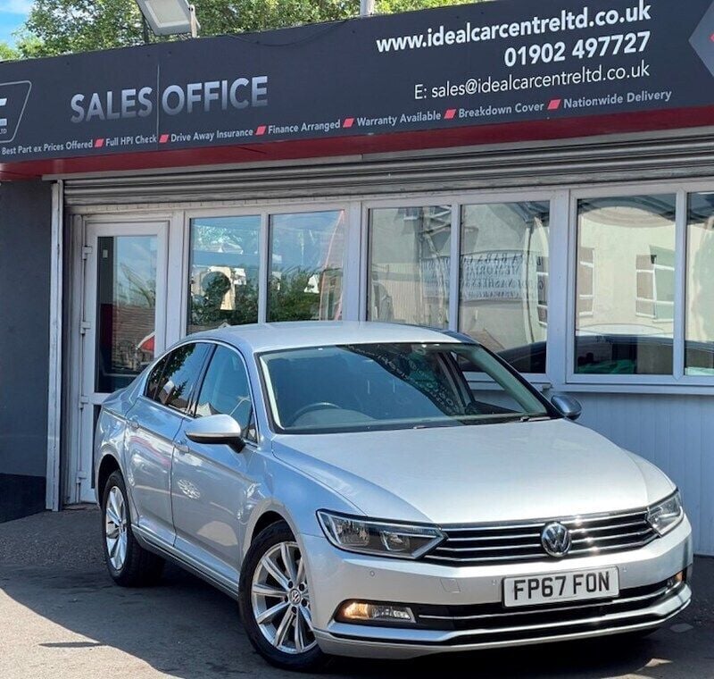 Silver Used 2017 VW Passat Business Sedan | £6,995 (Good price) - Image 1/3