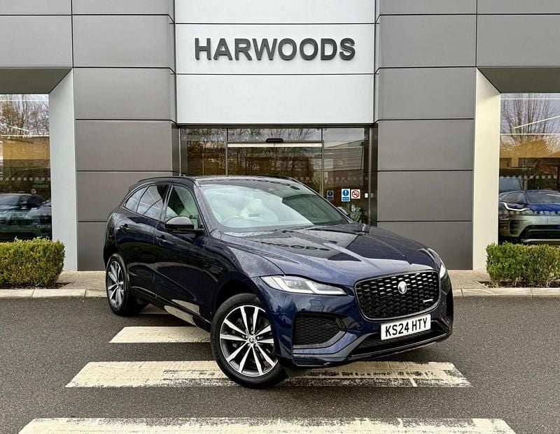 Blue Used 2024 Jaguar F-Pace R-Dynamic SUV | £42,990 (Expensive) - Image 1/4