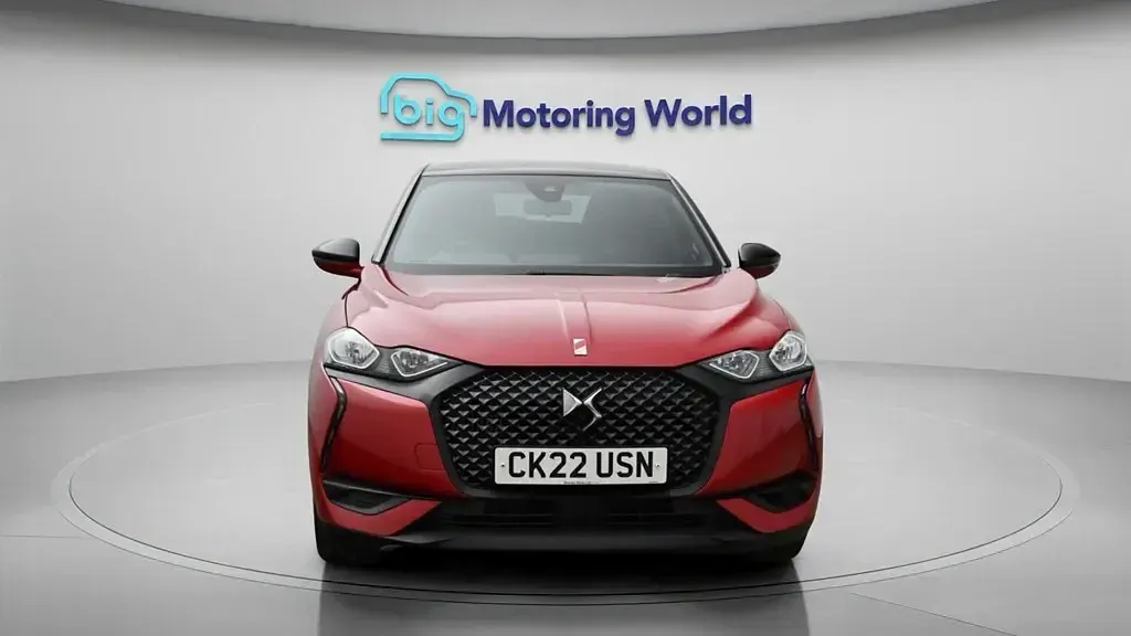 Used DS Automobiles DS3 Crossback Performance 100 HP (73 kW) 2022 Red SUV