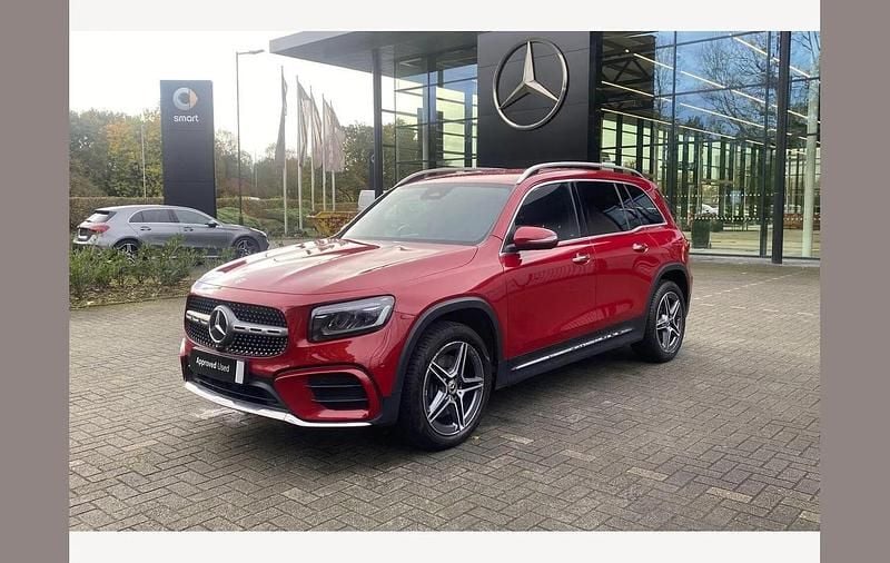 Used Mercedes GLB220 AMG Line Premium 190 HP (139 kW) 2024 Patagonia red SUV