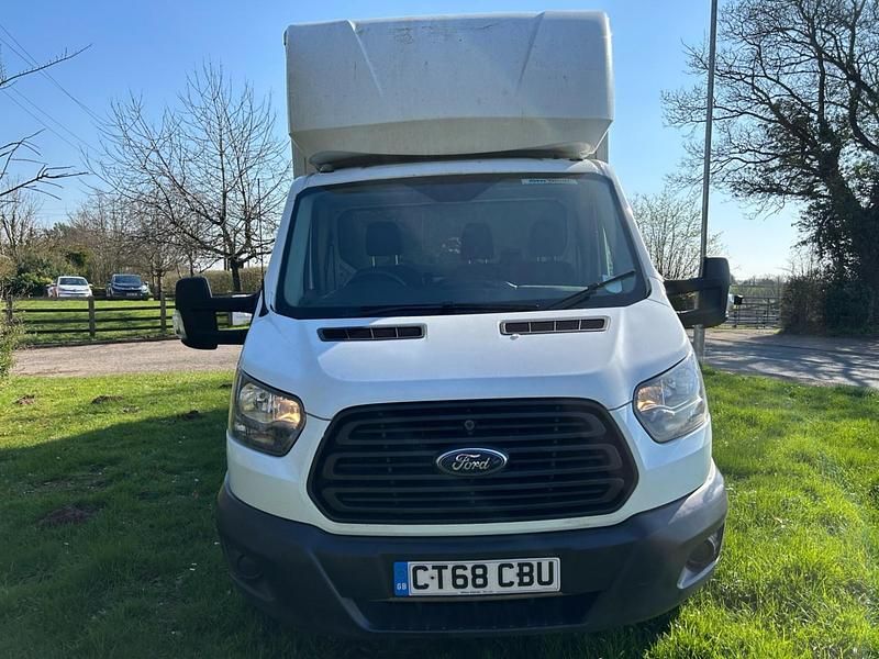Used Ford Transit 130 HP (95 kW) 2019 White Cabriolet