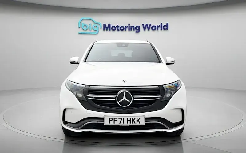 Used Mercedes EQC400 AMG line 300 kW (408 HP) 2022 White SUV