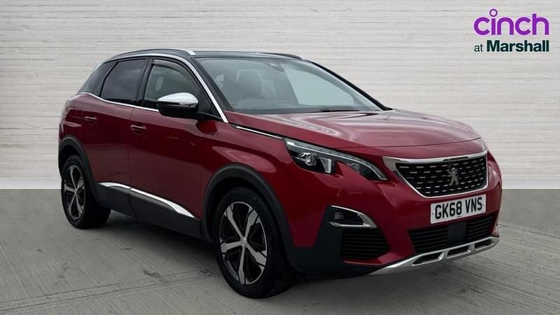 Used Peugeot 3008 GTi 177 HP (130 kW) 2018 Red SUV