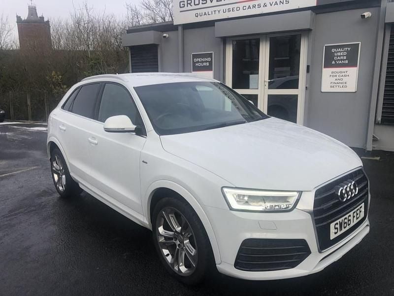 White Used 2016 Audi Q3 S-line plus SUV | £14,795 (A bit pricey) - Image 1/4
