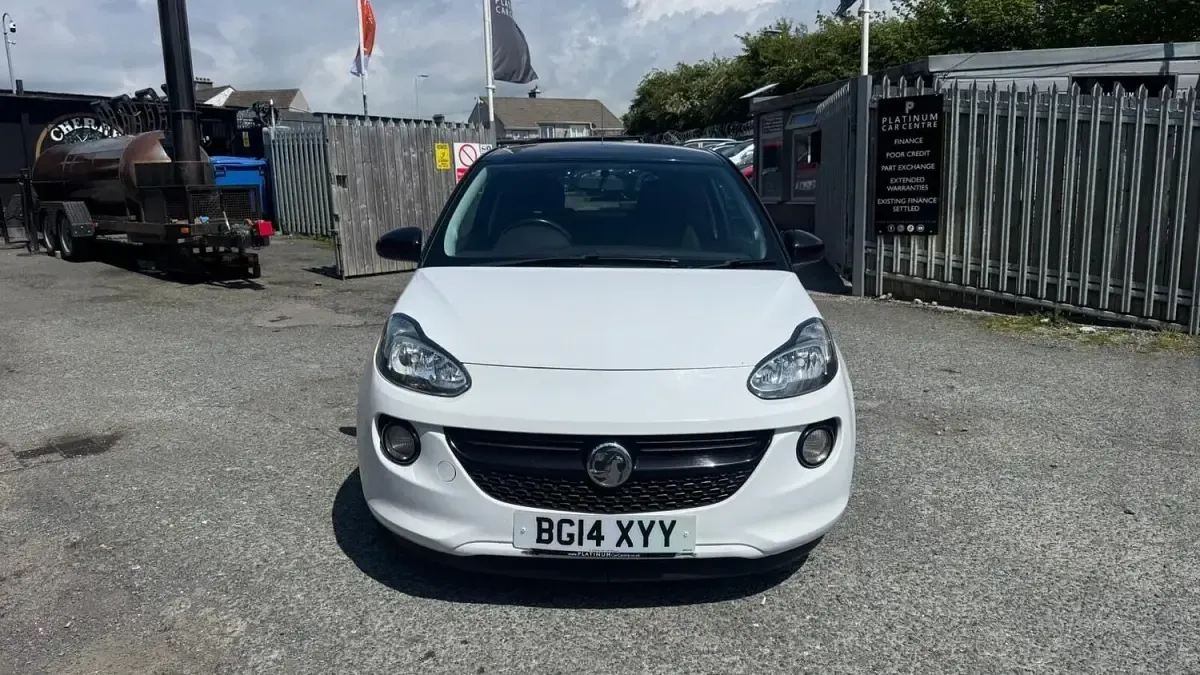 Used Vauxhall Adam Jam 2014 White Hatchback