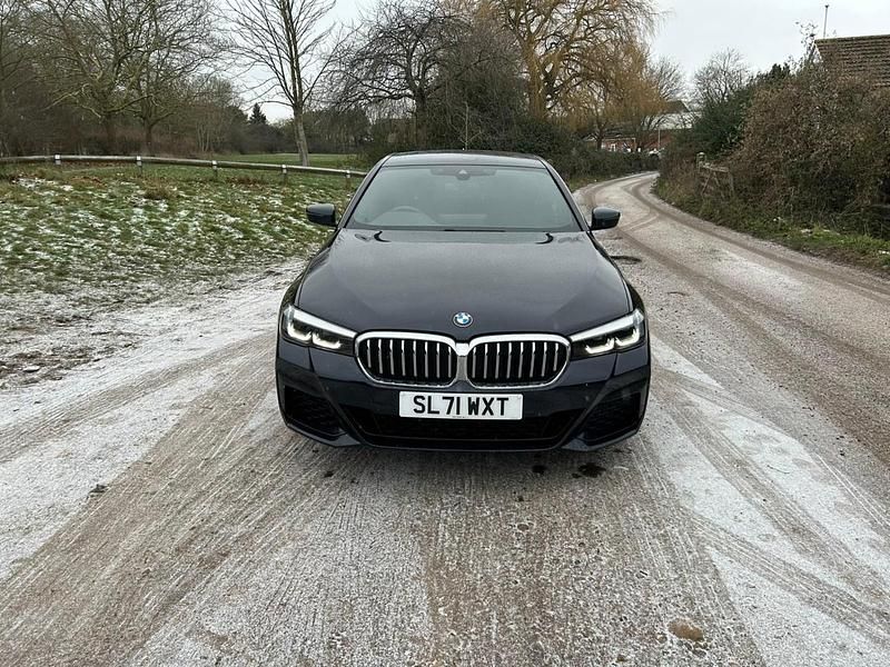 Used BMW 520 M Sport 2021 Black Sedan
