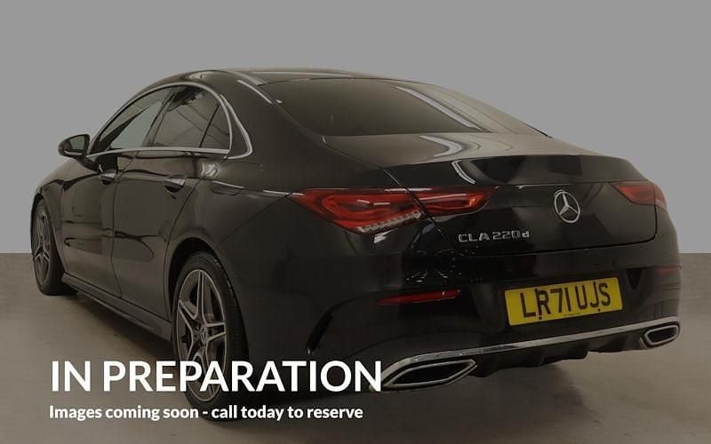 Used Mercedes CLA220 AMG Line Premium 190 HP (139 kW) 2021 Black Sedan