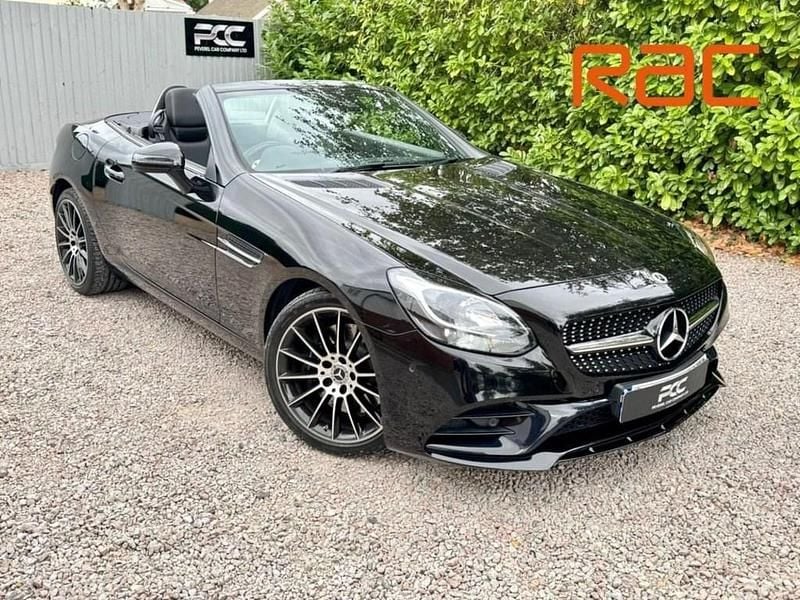 Black Used 2019 Mercedes SLC300 AMG line Cabriolet | £26,995 - Image 1/4